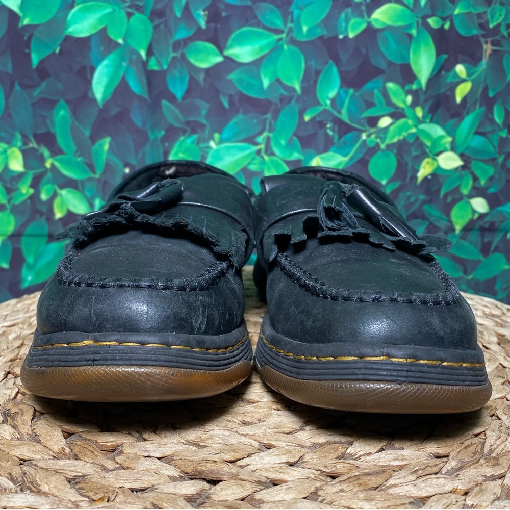Dr martens Edison loafers black leather tassel - Picture 2 of 8
